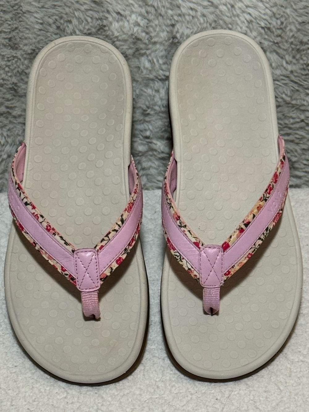 Vionic Tide Floral Orthotic Support Sandals Women Sz 10